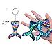 Pawliss Mermaid Party Favors, 12 Pack Flip Sequin Glitter Tails Mermaid Tail Keychains, Birthday Party Supplies Gifts Decorations for Kids Girls