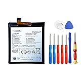 Wee 3000mAh Li-Polymer Replacement Battery for BlackBerry DTEK60,Alcatel One Touch Idol 4S, One Touch Idol 4S LTE, OT-6070, OT-6070Y, fits Alcatel TLp030F1 TLp030F2