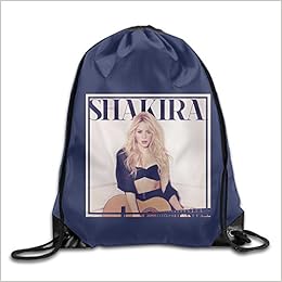 Amazon Com Cyska Custom Shakira Poster Colors Travelling Bag White 6146448695850 Books