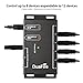 DuaFire IR Repeater, Infrared Remote Control Extender IR Kit Blaster System Cable Box for TV and Home Entertainment Theater