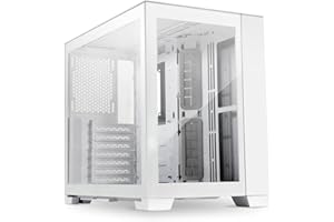 LIAN LI Lian-Li O11 Dynamic Mini ATX Mini-Tower Case, Snow White