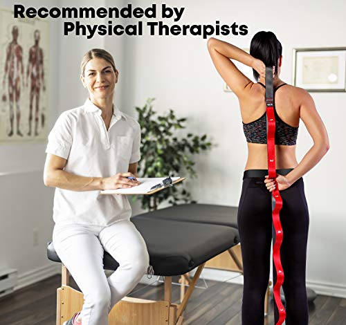 yoga evo elastic stretching strap