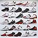 NBA Basketball Laptop Stickers Cool Vinyl Waterproof Sport Jordan Shoe AJ Sticker Skateboard Pad MacBook Car Snowboard Bicycle Luggage Decal 50pcs Pack