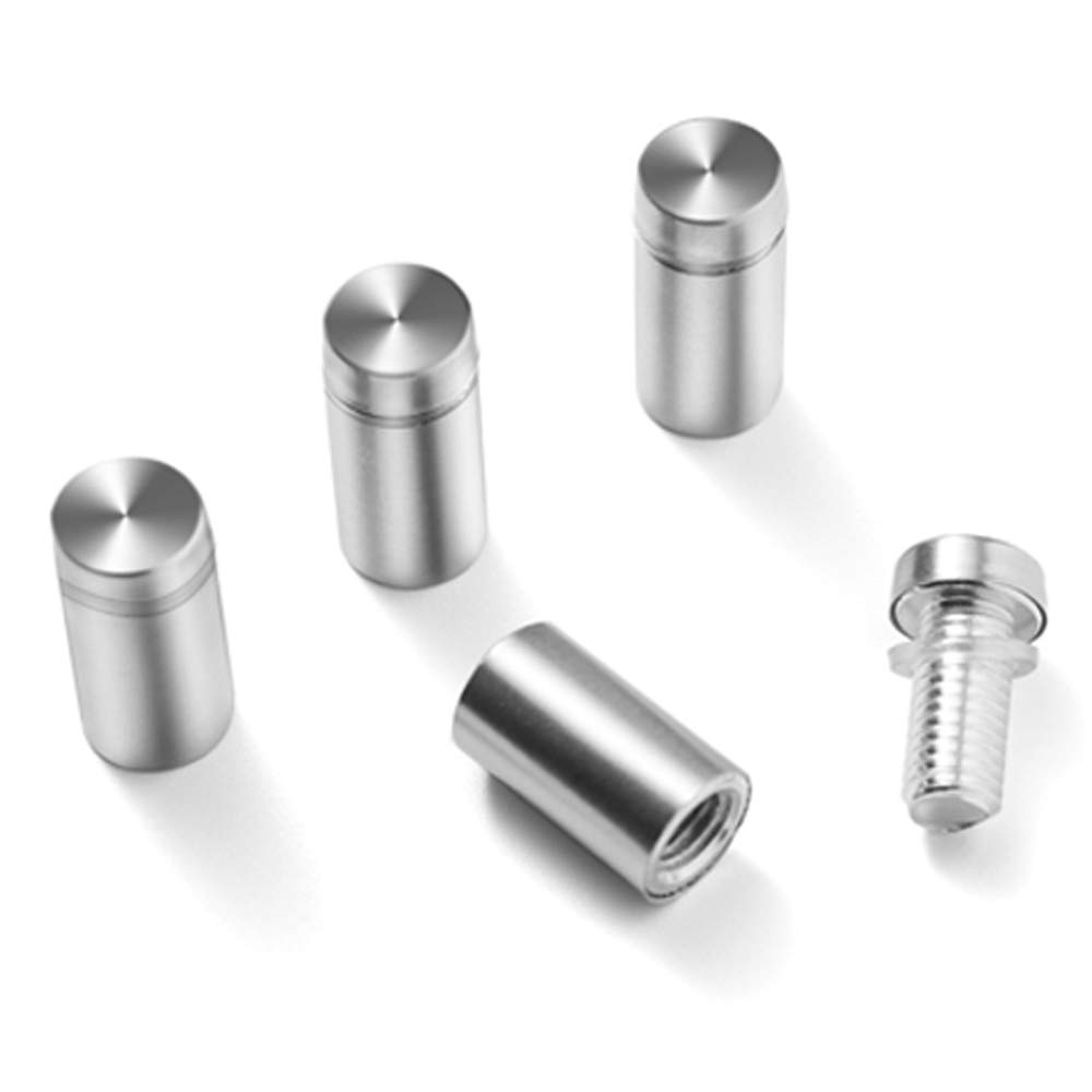 Standoff Screws for Wall Mount Acrylic Picture Frame Hardware 1/2" x 1