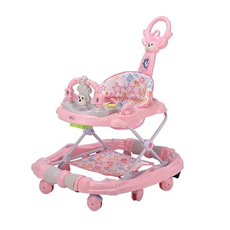 adjustable height baby walker