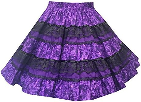Spanish Spice Western Square Dance Skirt