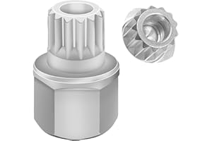 JEUCLEL 30/13PT Wheel Locking Nut Key Compatible with BMW, Wheel Lock Nut Socket Adapter, Anti-Theft Lug Nut Removal Tool, An
