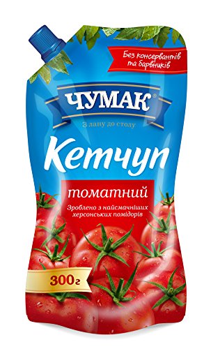 Кетчуп чумак томатный doypack 300г (4820001352979)