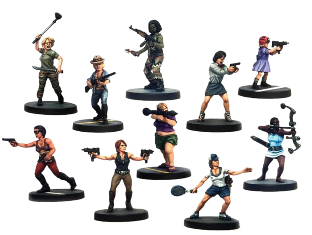 Warlord Games Project Z Female Survivors Accessories EN