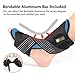 Plantar Fasciitis Night Splint Kit Ultra Breathable Cool Feeling Corrective Brace Soft Pad Massage Ball Elastic Strap Pain Relief Drop Foot Achilles Tendonitis