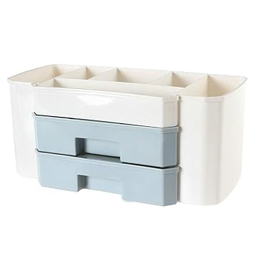 Mekta - Caja organizadora para cosméticos con cajones: Amazon.es: Belleza