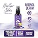 Retinol Serum with Hyaluronic Acid - 2.5%, Contains Aloe Vera from Stellar Skin. Natural Formula. Best Anti Aging Face Serum To Reduce Appearance of Wrinkles, Crows Feet & Fine Lines, Remove Spots