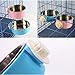 Crate Dog Bowl Removable Stainless Steel Water Food Feeder Bowls Cage Coop Cup for Cat Puppy Bird Pets