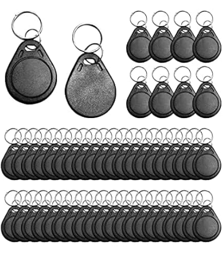 YARONGTECH RFID T5577 Kaarten – 10 Stuks, Beschrijfbaar, 125kHz, 1,8 Mm Dik, PVC, Wit
