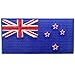 New Zealand Flag Embroidered Kiwi Emblem Iron On Sew On National Patch