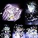 Mini Lights Battery Operated, Adecorty Fairy Lights Battery Powered Firefly Lights 16 Pack 7.2ft 20 LED String Lights Cool White Battery Fairy Light for Wedding Centerpieces Christmas Table Decoration