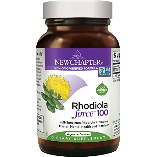New Chapter Rhodiola Force 100mg, 30 Vegetarian Capsules New Chapter Rhodiola Force 100mg, 30 Vegetarian Capsules