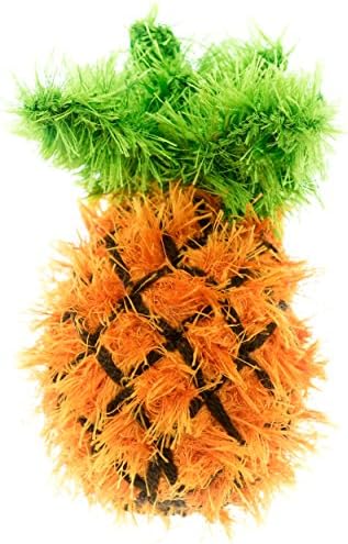 Pineapple - Handmade Squeaky Dog Toy medium