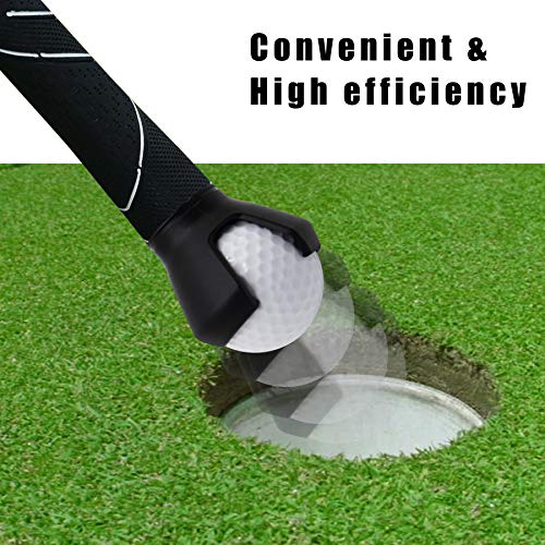 Prowithlin 6ft Golf Ball Retriever With 2 Golf Ball Grabbers, Stainless