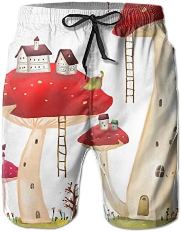 Mushrooms Comfort Gentlemanman Quick-drying Board Shorts