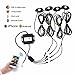 KAWELL multi-color CREE RGB LED Rock Light Kits with Wireless Remote Control for Cars Truck Exterior 4 Wheeler ATV SUV Jeep Mine Boat Motorcycle Waterproof Shockproof Neon Replacement ( 4 Pack )