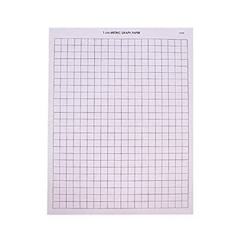 amazon com hand2mind graph paper 1 cm grid 100 sheets office products