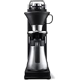 BALMUDA The Brew | Automatic Pour Over Coffee Maker | Clear Brewing Method | Precise Temperature Regulation | Three Brewing Modes: Regular, Strong, Iced | Compact Design | US Version