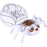 Halloween Decorations Inflatable Spider Lounge, Inflatable Pool Lounge Air Chair, Halloween Fun Party Ideas Air Sofa, 67" x 4