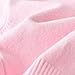XIAOHAWANG Knitted Baby Girls Cardigan Toddler Button Sweaters (6 Monthes, Pink)