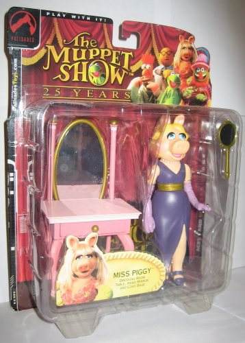 Palisades Muppets Series 1 Miss Piggy Action Figure
