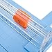 Work4U 9 Inch Paper Cutter, A5 Portable Scrapbooking Trimmer, Blue