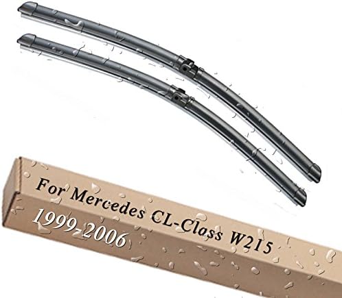 Wiper Blades for Mercedes Benz CL-Class W215 27"&amp;27" Fit Side Pin Arms 1999 2000 2001 2002 2003 2004 2005 2006