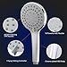 Shower Head Handheld- WarmSpray 3 Settings Handheld ShowerHead- Best Pressure Rainfall Shower Heads with Handheld Spray(Without Hose)