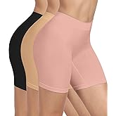 BESTENA Slip Shorts for Under Dresses Seamless Smooth Workout Yoga Bike Shorts for Women