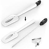 Efeng Digital Meat Thermometer Candy Thermometer Spatula with Pot Clip & 9" Probe – Fast Instant Read Digital Candy Thermomet