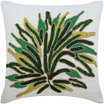Amazon Com The Homecentric Designer Green Euro Pillow Shams 26x26