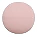 King Rose Handmade 3D Flower Decorative Throw Pillow Wool Cushion for Bed Living Room 14 Inches Round Pink