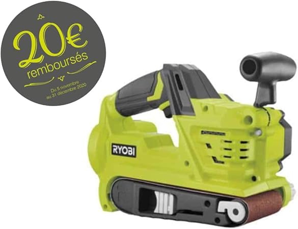 Ponceuse A Bande 75 Mm Ryobi 18 V Oneplus Sans Batterie Ni Chargeur R18bs 0 Amazon Fr Bricolage