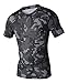 L&H Men's Monster Super Hero Riding shirts Sweet-free Quick-dry Compression Shirt Basketball training shirt Long sleeve shirt