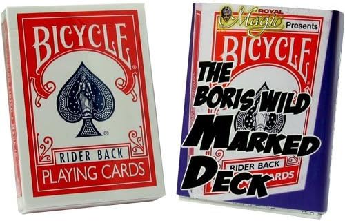 Boris Wild Marked BICYCLE Deck (Red) by Magic Geek, Inc.