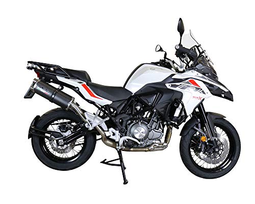Uitlaat GPR Exhaust compatibel met Benelli TRK 502 x 2017/19 E4 Uitlaat HOMOL. DUAL EVO4 Carbon - Image 3