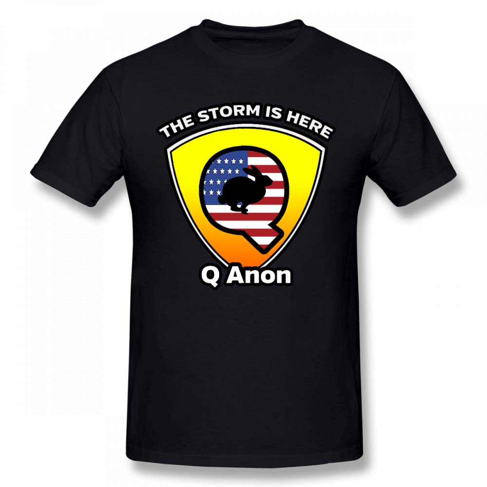 S Comfort T-shirt Q Anon The Storm Is Here Tees Tops