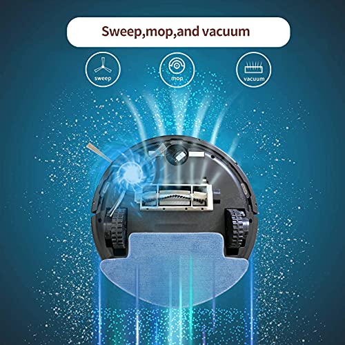 FUZOTO F8 Robot Vacuum, Sweep, Mop, Vacuum 3in1, 2500pa, WiFi/App