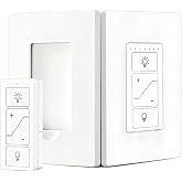 12V - 24V Dimmer Switch, 12-24 Volt Dimmer Light Switch with Remote Control for LED Strip Lights, RV LED Interior Lights Fixture, Compatible with Alexa