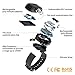 KKUP2U Dog Training Collar, Dog Shock Collar with Watch Remote, 3 Training Modes, Beep, Vibration and Shock, 100% Waterproof Dog Bark Collar, Up to 1000Ft Remote Range for Small Medium Large Dogs