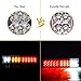 Eyourlife 20 LED Trailer Truck Tail Lights bar DC12V Red Amber White 5 Wires for Rear Lights Turn Signal Lights Brake Lights Backup Lights Running Lights 2Pcs