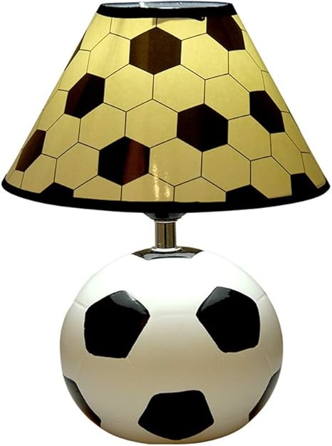 lampara de mesa de futbol de dibujos