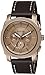 Fossil Men's FS5075 Machine Chronograph Leather Watch - Dark Brown