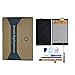 Nexus 7 (1st Gen) LCD Screen Touch Digitizer Front Panel Assembly Replacement with Power Volume Button Flex Cable+tools kit for Asus Google Nexus 7 2012 3G&Wi-Fi Model
