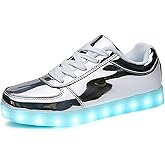 SANYES USB Charging Light Up Shoes Sports LED Shoes Dancing Sneakers